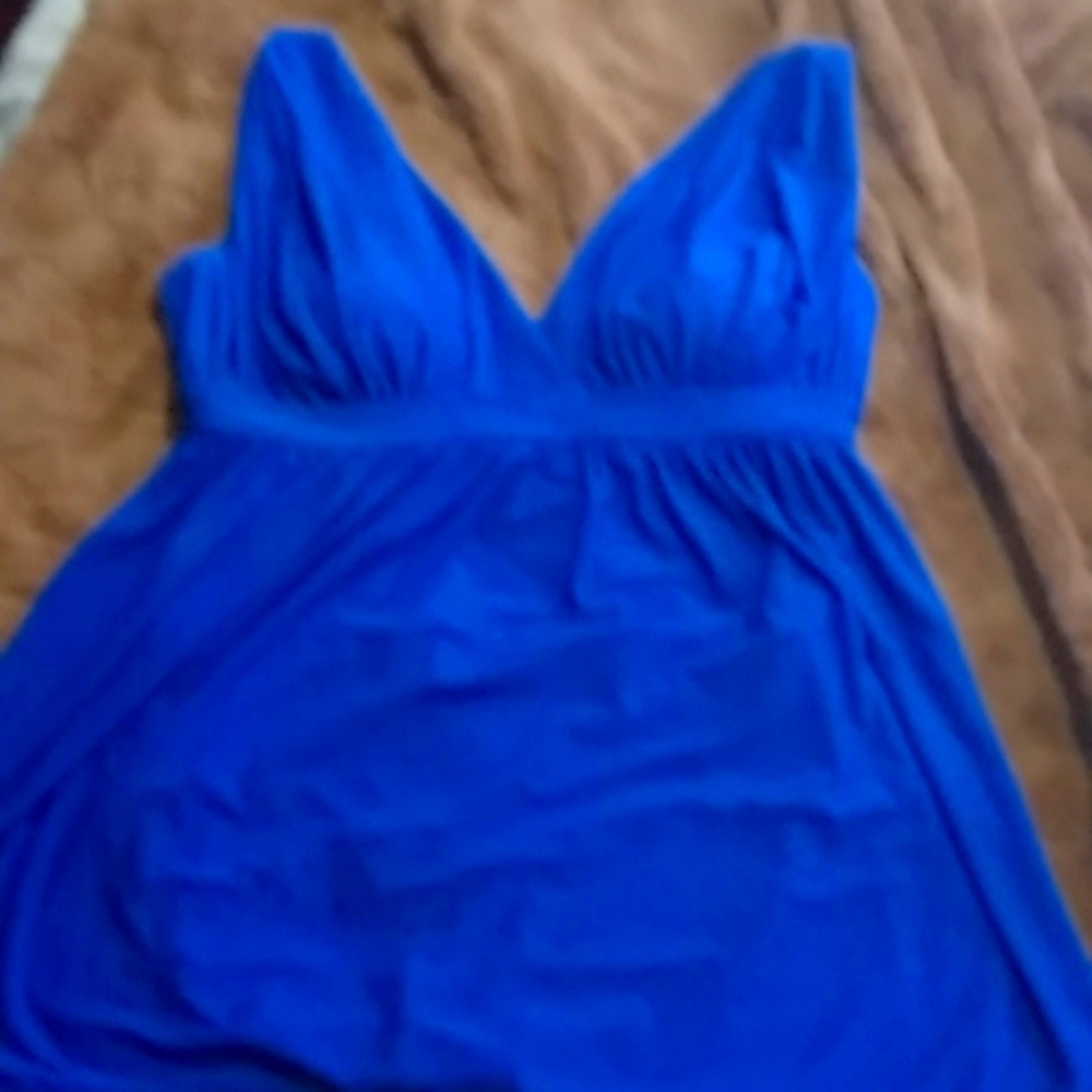 Sonnet Shore blue bathing suit, size 12
